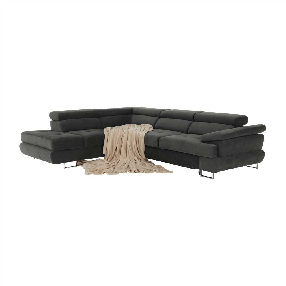 Set canapea cu spatiu de depozitare, BUTON R