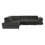 Set canapea cu spatiu de depozitare, BUTON R