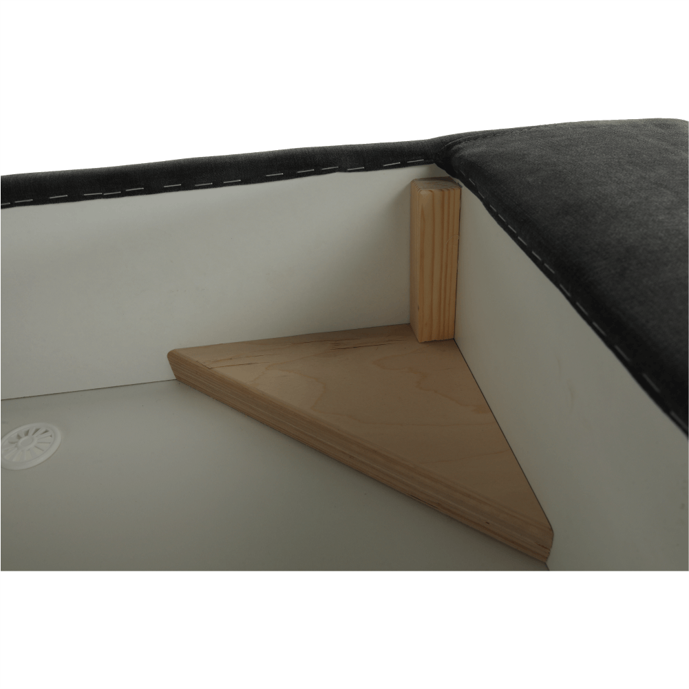Set canapea cu spatiu de depozitare, BUTON R
