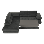 Set canapea cu spatiu de depozitare, BUTON R