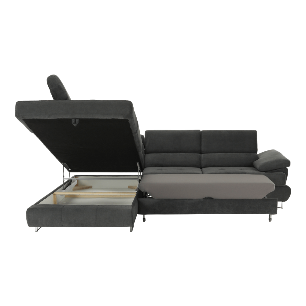 Set canapea cu spatiu de depozitare, BUTON R