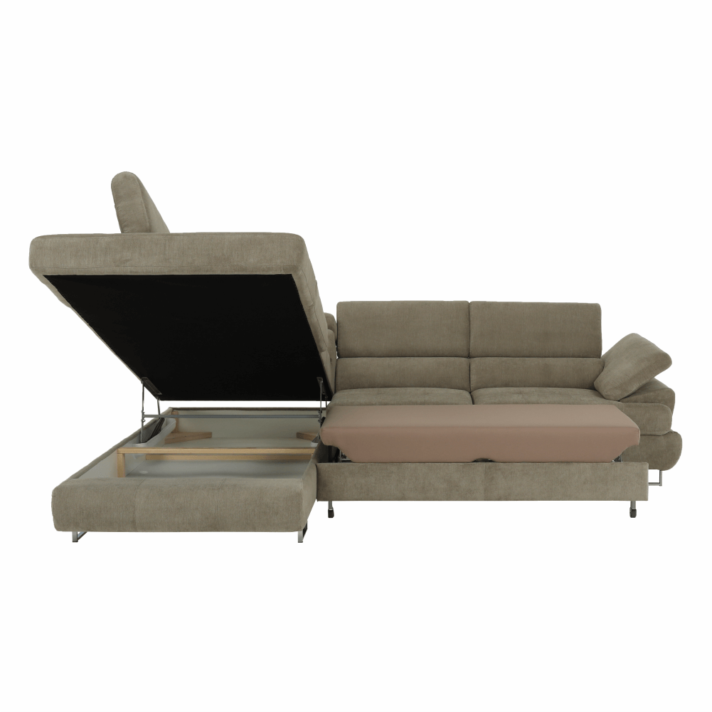 Set canapea cu spatiu de depozitare, BUTON R