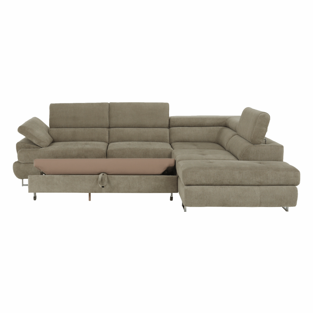 Set canapea cu spatiu de depozitare, BUTON R