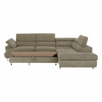 Set canapea cu spatiu de depozitare, BUTON R