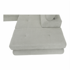 Set canapea cu spatiu de depozitare, BUTON R