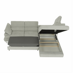 Set canapea cu spatiu de depozitare, BUTON R