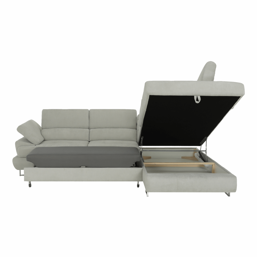 Set canapea cu spatiu de depozitare, BUTON R