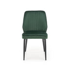 Scaun tapitat K432, verde inchis
