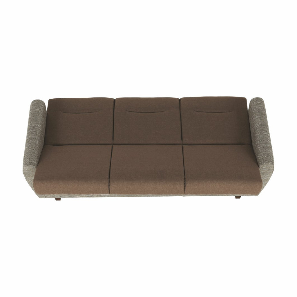 Canapea extensibilă Milo desfăcută, suprafață de dormit 122 x 190 cm, imaginea 3