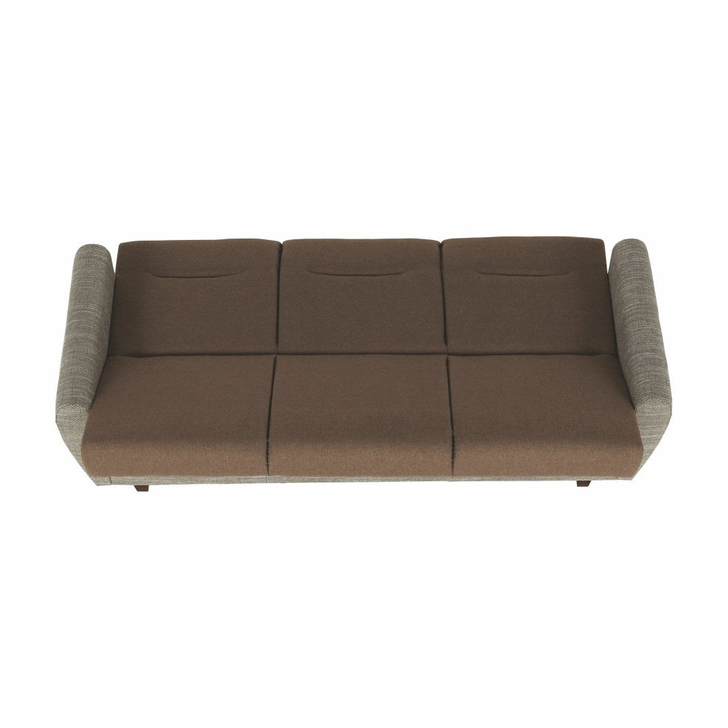 Canapea extensibilă Milo desfăcută, suprafață de dormit 122 x 190 cm, imaginea 3