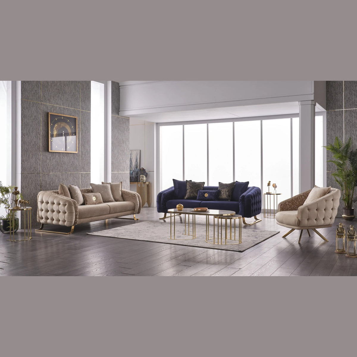 Canapea Laguna în living, imaginea 3