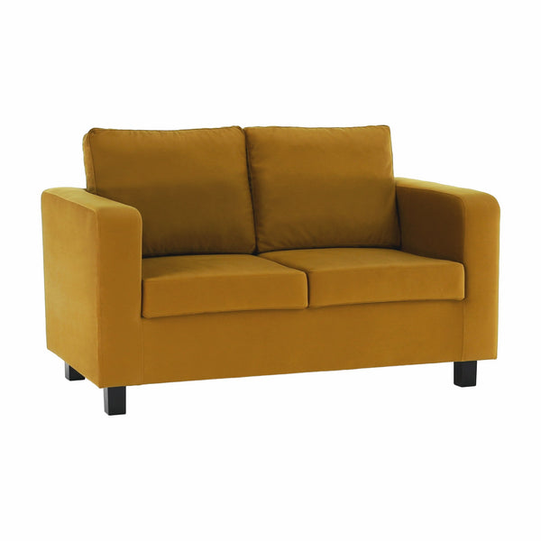 Canapea Luana, galben, vedere din față