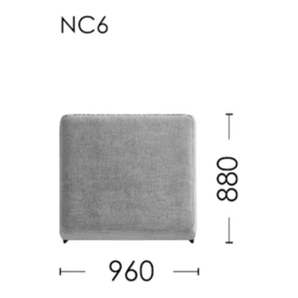 Canapea modulară Nancy – schiță cu dimensiuni, imaginea 7