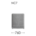 Canapea modulară Nancy – schiță cu dimensiuni, imaginea 8