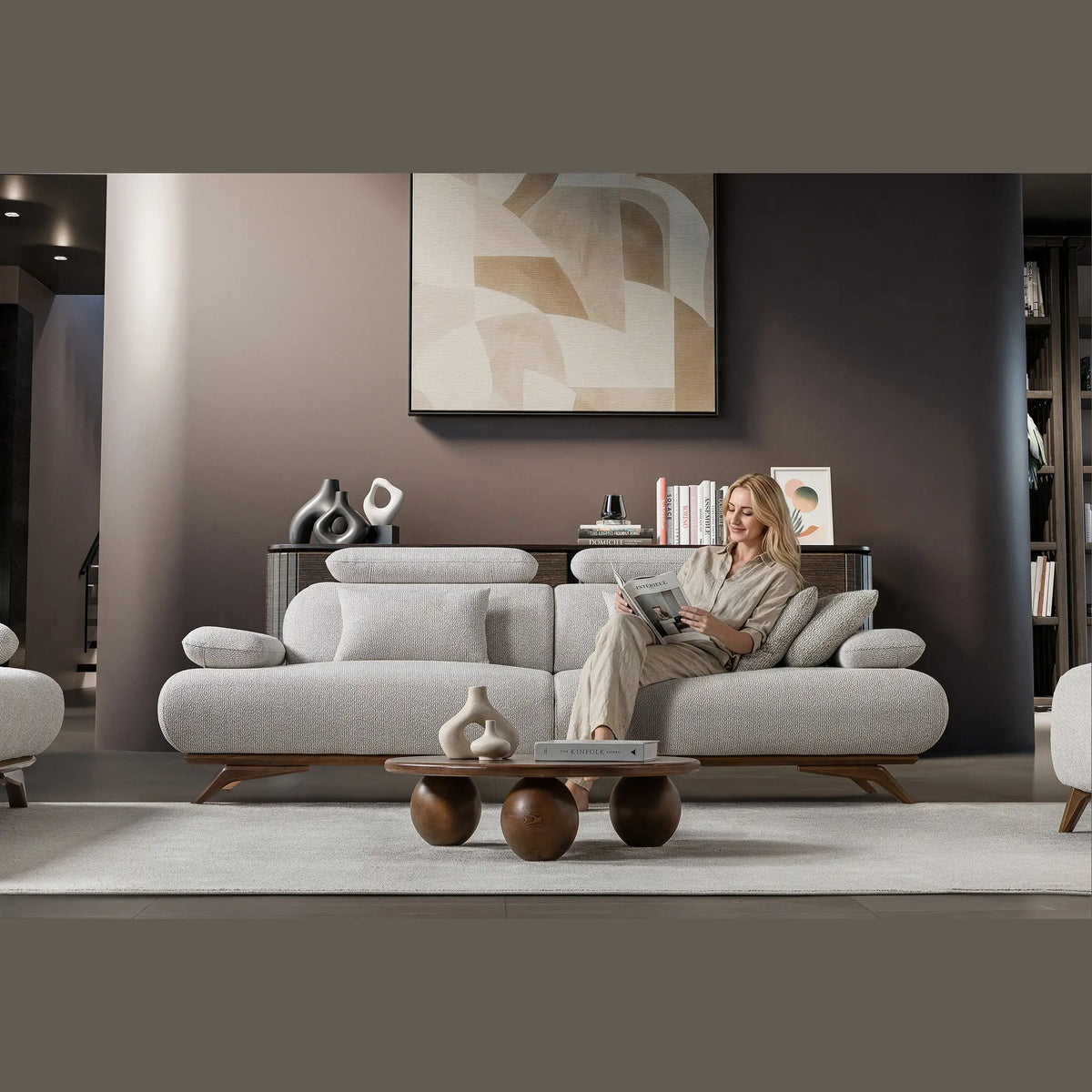 Canapea Monza în living, imaginea 3