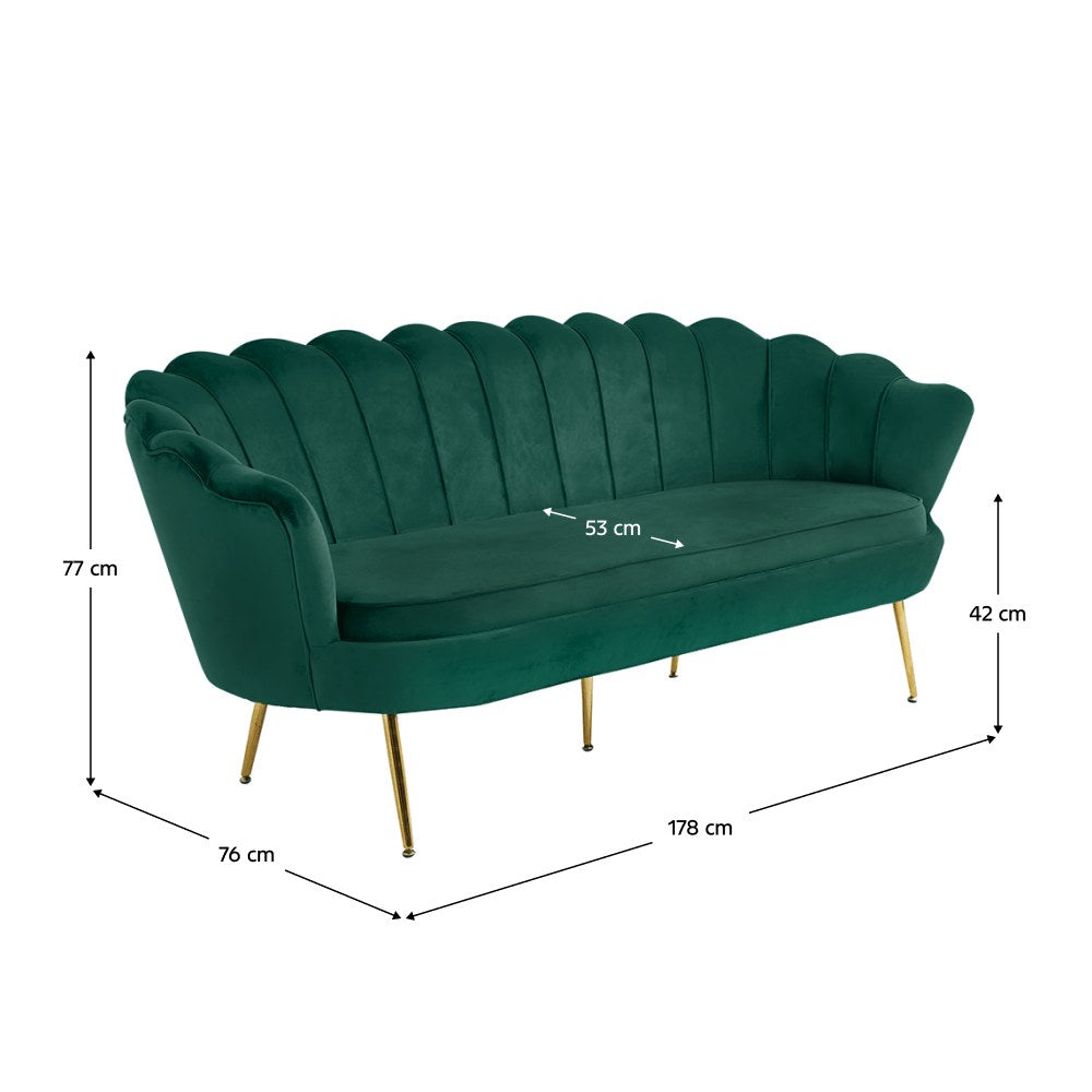 Canapea Noblin – schiță cu dimensiuni