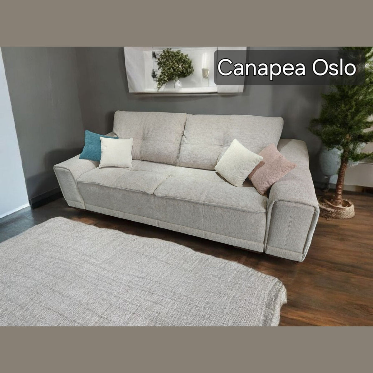 Canapea Oslo în living