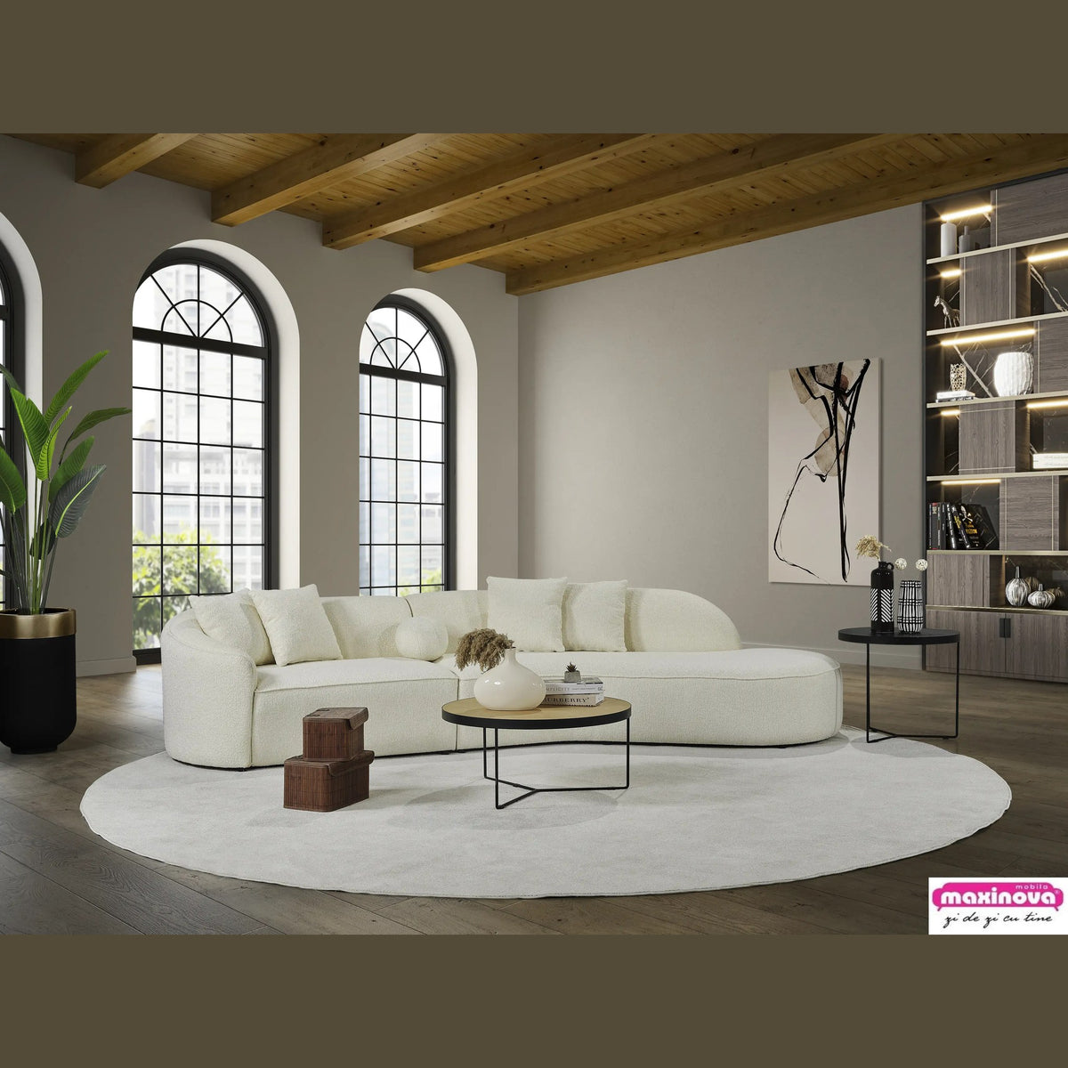 Canapea Santiago în living, imaginea 11