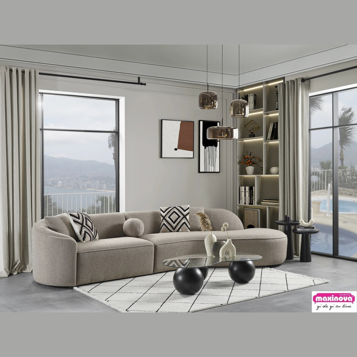 Canapea Santiago în living, imaginea 15