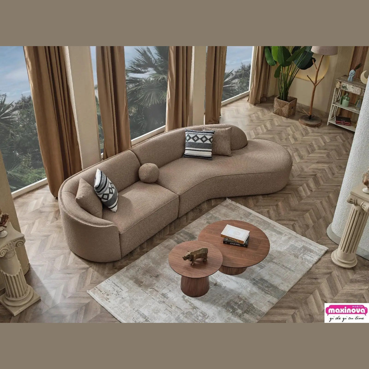 Canapea Santiago în living, imaginea 5