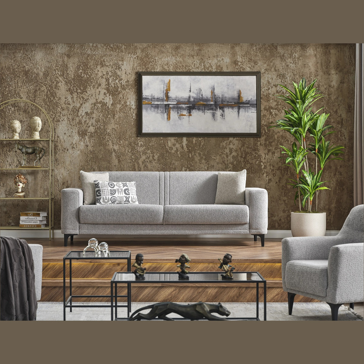 Canapea Twist în living, imaginea 3