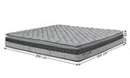 Saltea Pierre Cardin cu arcuri pocket, ferma, 160x200x28 cm, Casablanca