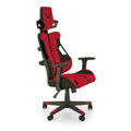 Scaun gaming NITRO, negru / rosu