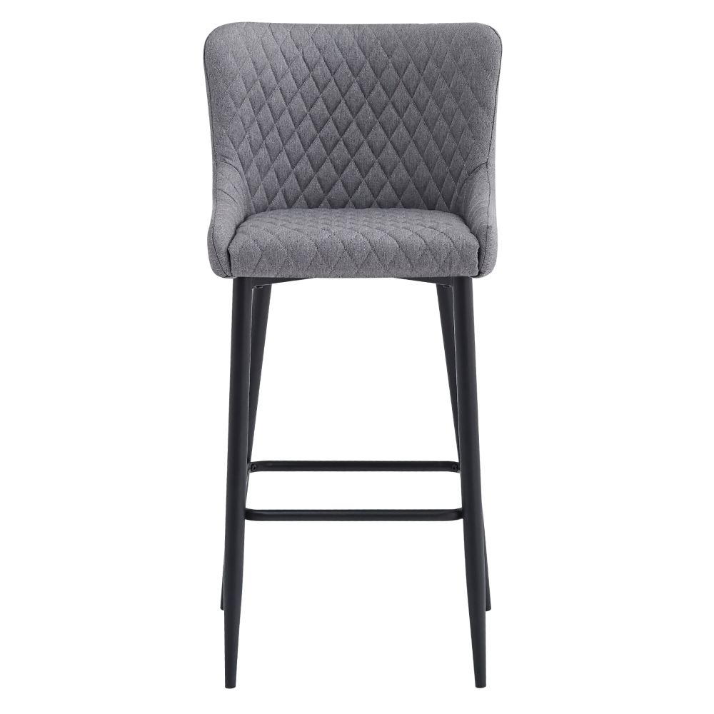 Scaun de bar tapitat CEZARIA, vedere 2