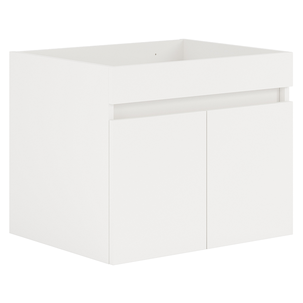 Mobilier baie CHOICE, alb / stejar artisan