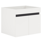 Mobilier baie CHOICE, alb / stejar artisan