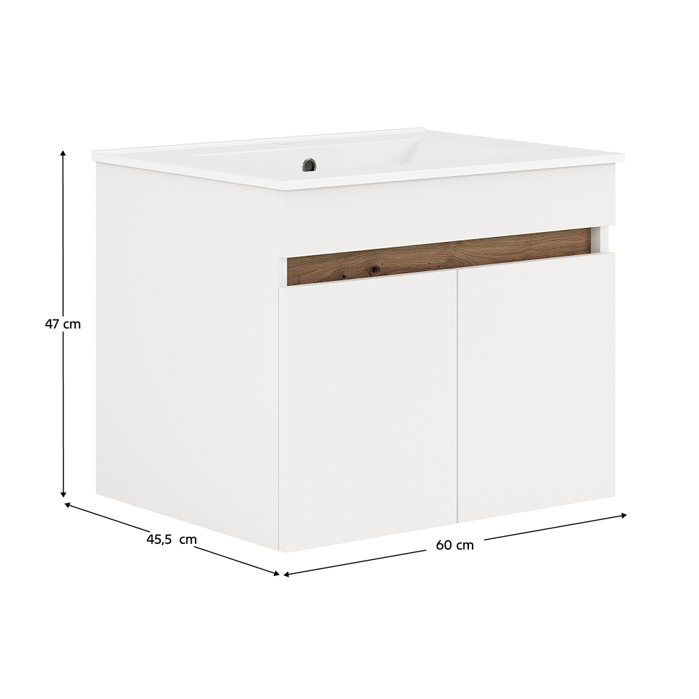 Mobilier de baie reglabil CHOICE 60, vedere 3