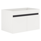 Mobilier baie CHOICE, alb / stejar artisan