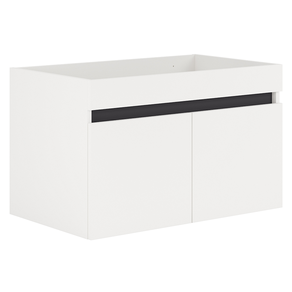 Mobilier baie CHOICE, alb / stejar artisan