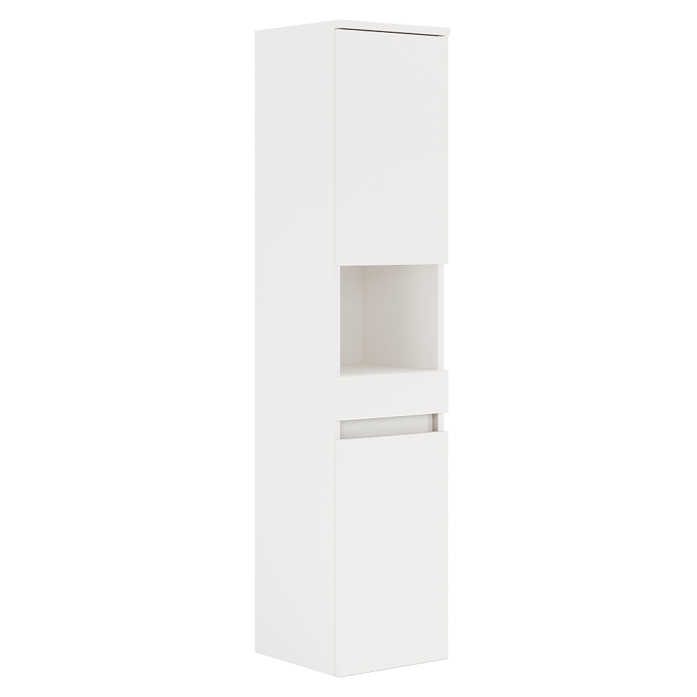Mobilier baie CHOICE, stejar alb / artisan