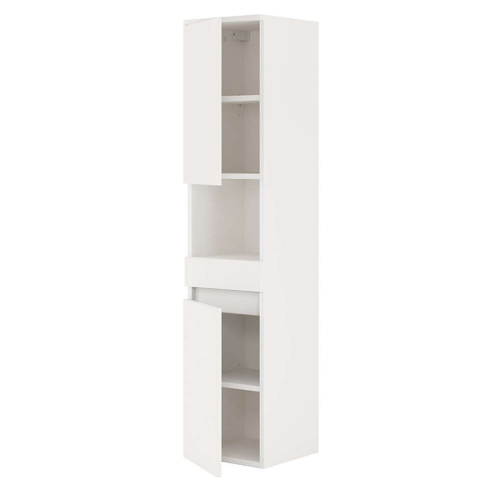 Mobilier baie CHOICE, stejar alb / artisan