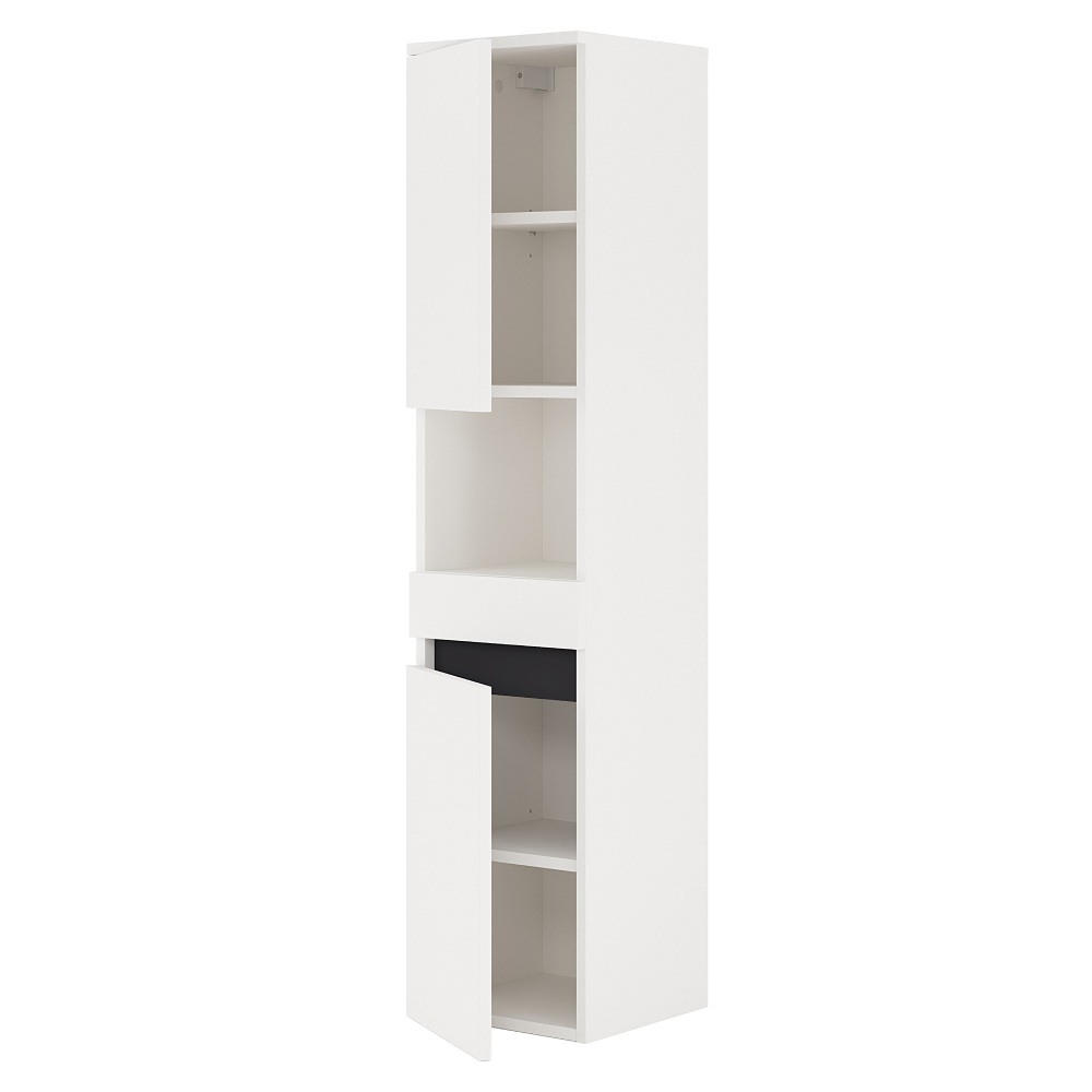 Mobilier baie CHOICE, stejar alb / artisan
