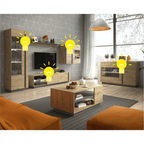 Iluminare LED cu 2-puncte CITY