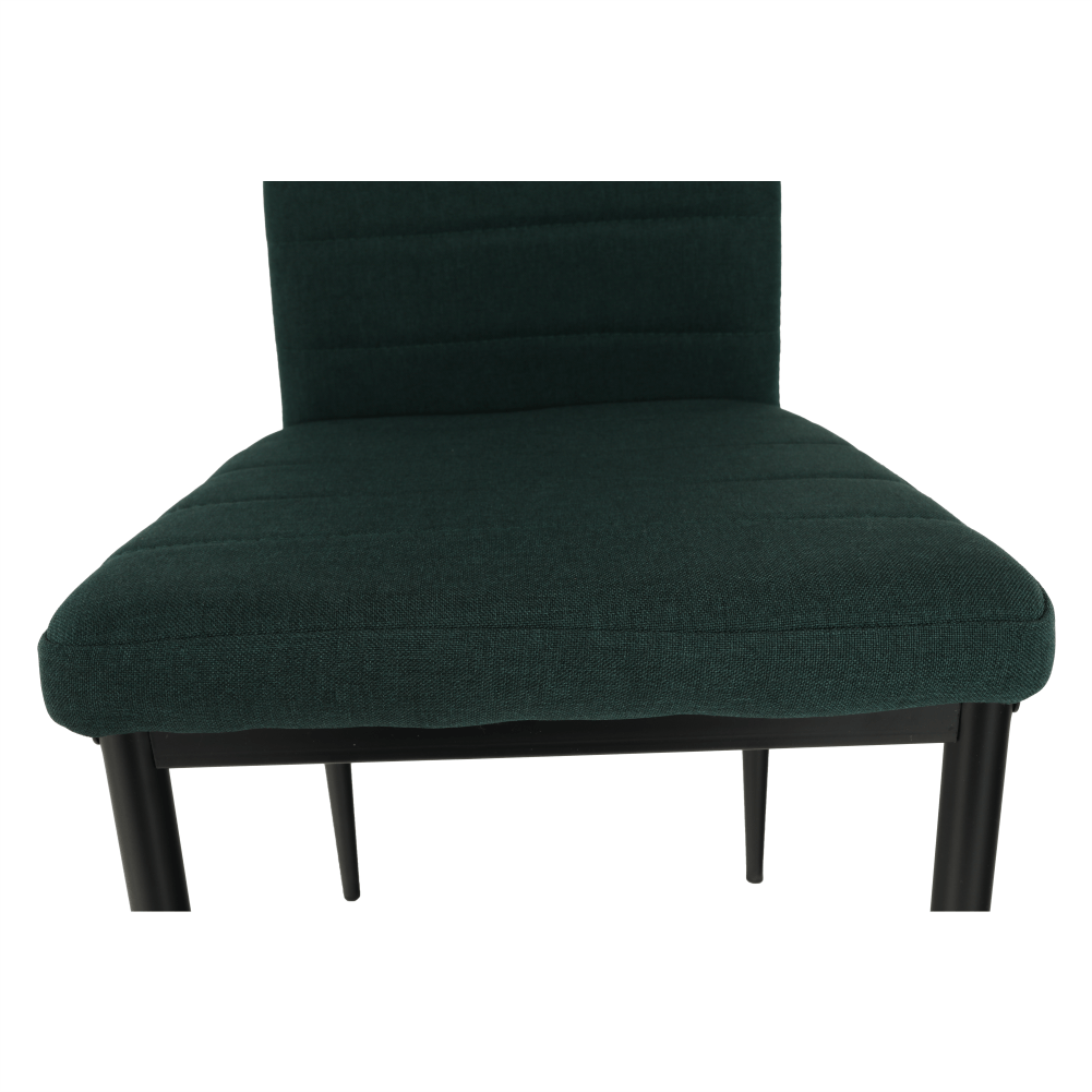 Scaun COLETA, smarald / negru