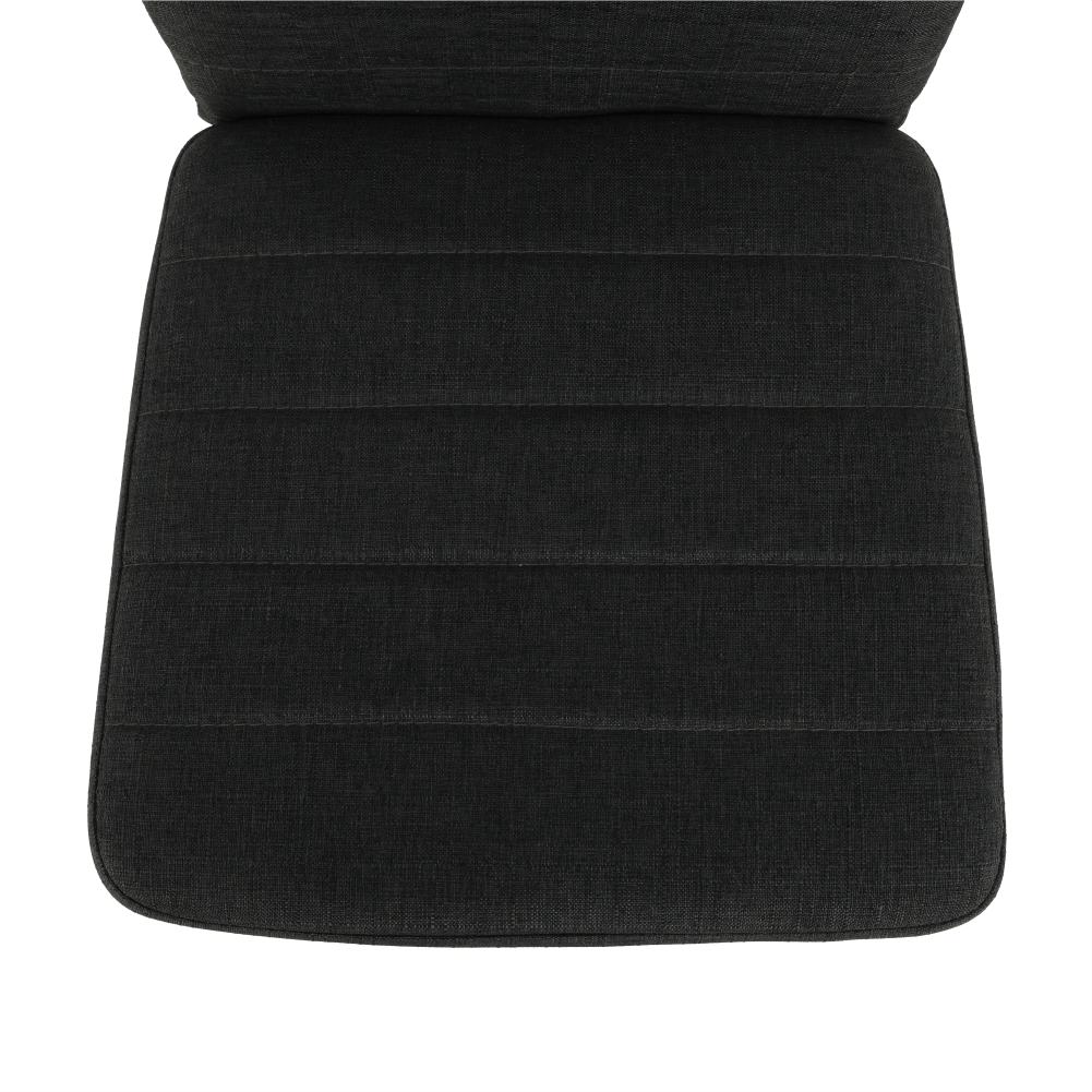 Scaun COLETA, gri inchis / negru