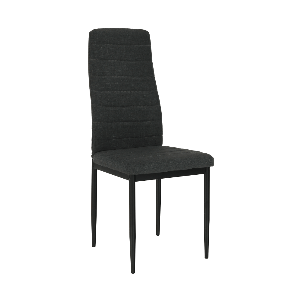 Scaun COLETA, gri inchis / negru