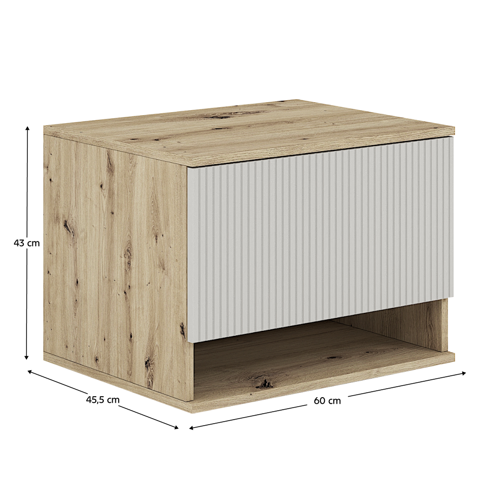 Mobilier de baie reglabil COLOS 60, vedere 3