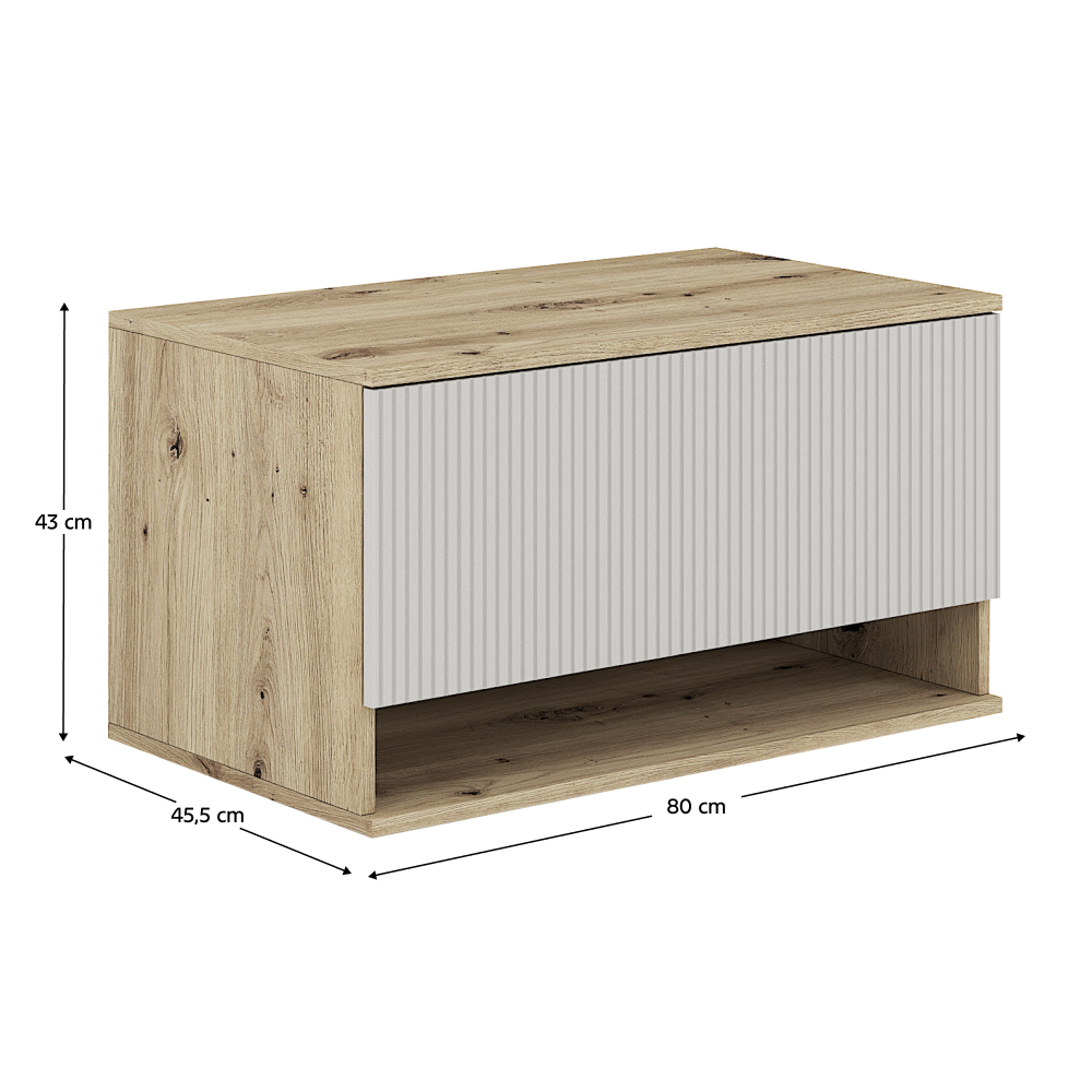 Mobilier de baie reglabil COLOS 80, vedere 3