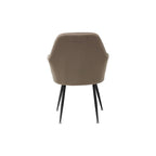 Scaun tapitat living din si picioare metalice Cora, vedere 7