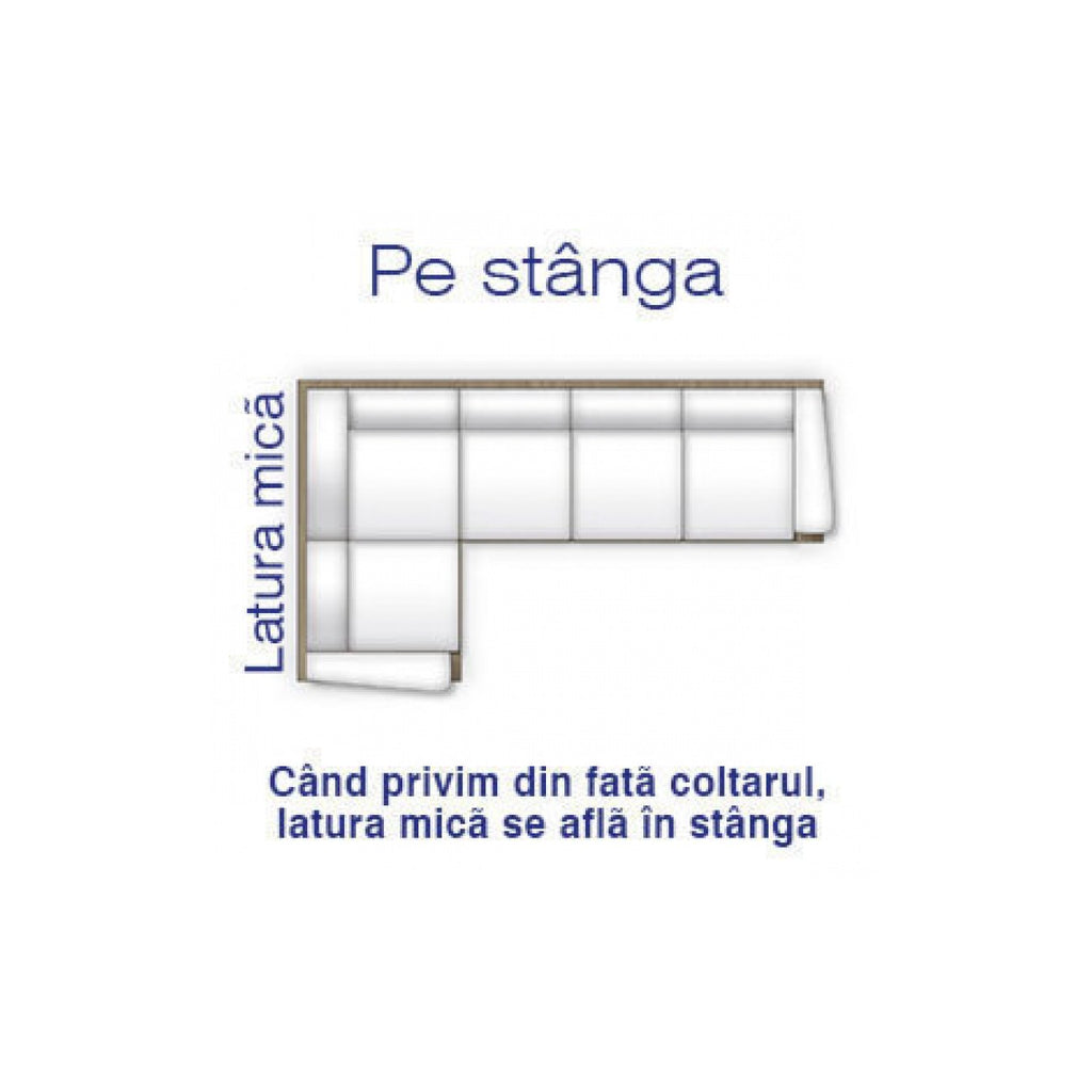 Colțar Bubble – schiță cu dimensiuni