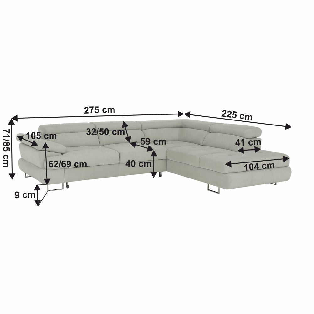 Colțar Buton – schiță cu dimensiuni