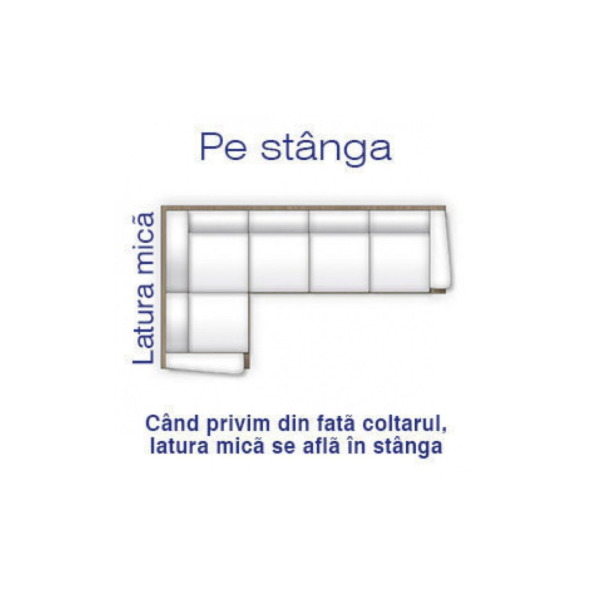 Colțar Dessa – schiță cu dimensiuni, imaginea 2