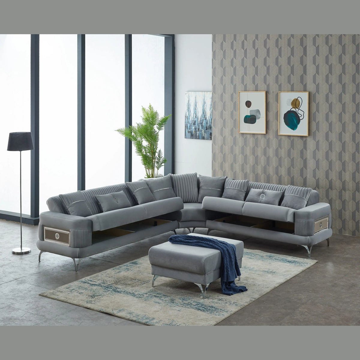Colțar Aspendos în living, imaginea 8