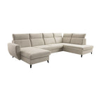 Colțar Rotto, bej, vedere din față