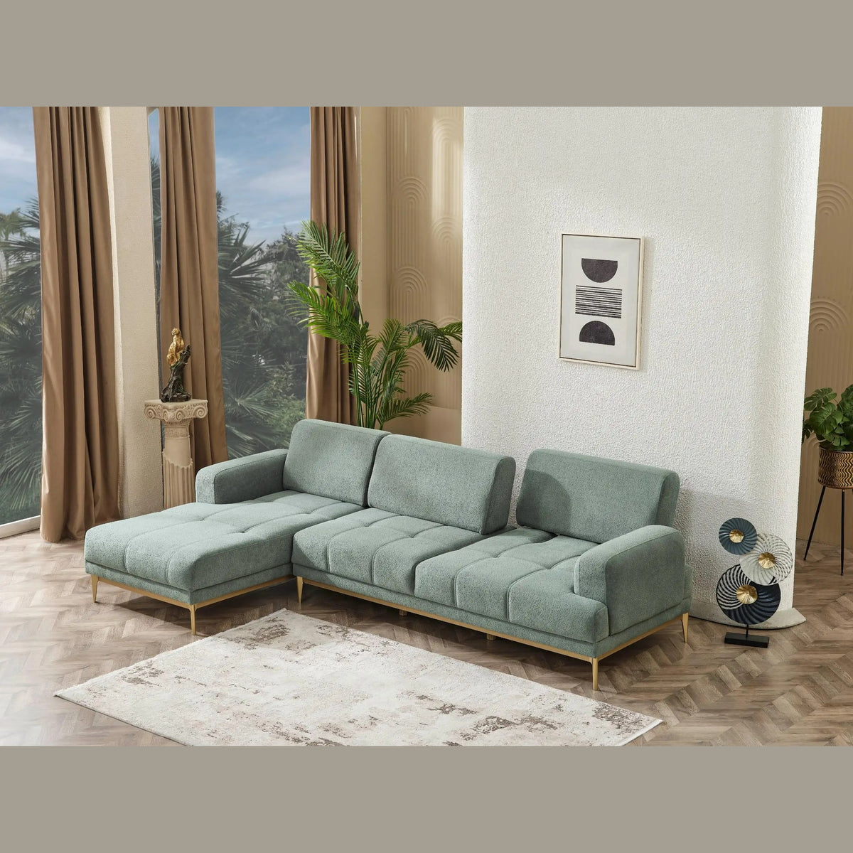 Colțar Napoli Max în living, imaginea 4