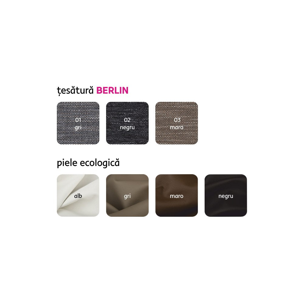 Colțar Tolita – variantele de culoare disponibile